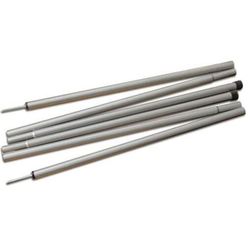 2.2m Foldable Tent Sun Shelter Pole Outdoor Camping Folding Awning Rod Support Stand Pole Tarp Beach Rods Tent Accessories