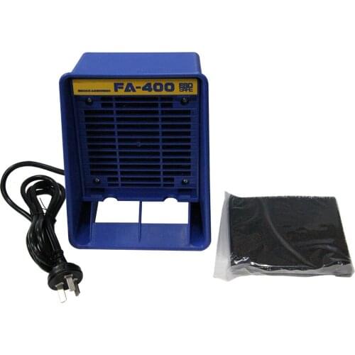 220V/110V FA-400 Solder iron Smoke Absorber,ESD Fume Extractor,Smoking Instrument,with 1pc free Activated Carbon Filter Sponge
