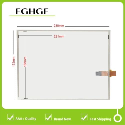 New 10.4inch 4wire 230*172mm Resistance Touch Screen Panel Digitizer Glass Sensor For Car GPS Navigation Industrial Equipment