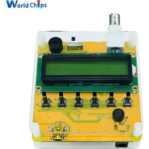 High Precision! MR100 Shortwave Antenna Analyzer Meter Tester 1-60M For Ham Radio DC 12V Q9 Head With Acrylic Protective Case