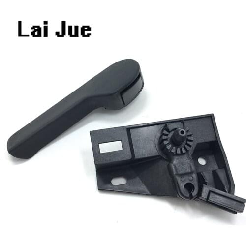 1Set Black Hood Release Handle + Bracket Bearing For Beetle Jetta Polo Golf Bora Seat Leon Toledo 1J1 823 533 C 1KD 823 633 A