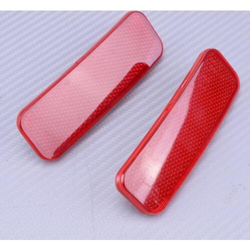 1 Pair Rear Bumper Reflector Brake LED Light Lamp Plastic 1778456 1778457 Fit for Ford Transit Custom Connect Tourneo