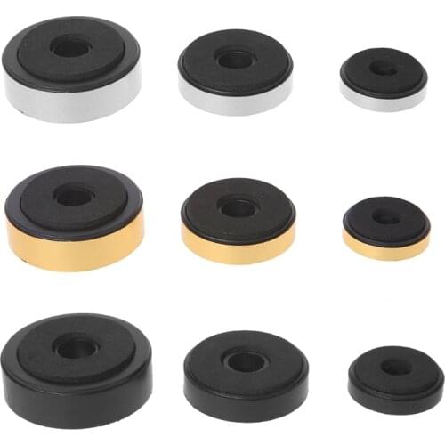 New 12Pcs Shock Absorption Damping For Audio Stereo Speakers Amplifier Feet Pad