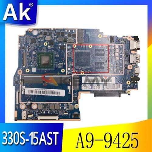 Akemy For Lenovo 330S-15AST Notebook Motherboard CPU A9-9425 Carrying 4GB RAM Tested 100% Work