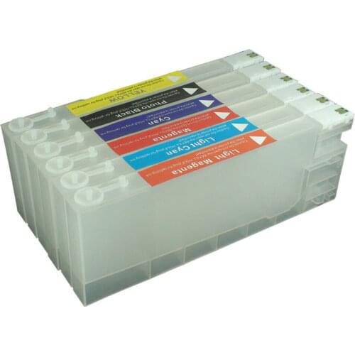 For EPSON D700 SURELAB D700 Printer Refillable Ink Cartridge with One Time Chip