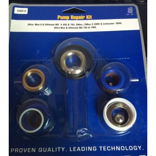 Aftermarket spare parts Tool 695 795 pump Repair Kit 248212 airless paint sprayer piston pump