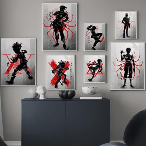 HD Print Painting Decor Living Room Hunter X Hunter Anime Canvas Poster Pictures Modern For Frame Wall Art Nordic Home Decor