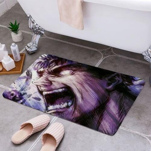 Berserk Guts 3D Print Doormats Rectangle Non-Slip DoorMat Bedroom Kitchen Entrance Print Door rugs Dropshipping