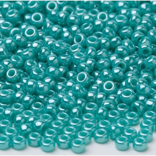 Taidian Miyuki Round Opaque Beads Made In Japan glass beads for Jewelry Making 10grams/lot About 950 Pieces