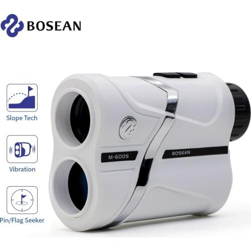 Bosean Golf laser Rangefinder Slope Mode Jolt Flag-Lock Speed Continue scanning USB Rechargeble Laser distance meter