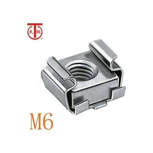 M6 ) Cassette Elastic Enclosure Card Cage Nuts ( Floating Nut ) / 50 pieces/lot