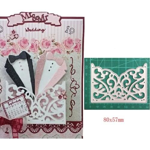 Craft metal cutting dies cut die mold Lace Cover Frame Decoration Scrapbook paper craft knife mould blade punch stencils dies