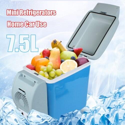 7.5L Mini Car Fridge Refrigerator Freezer Cooler Warmer Portable Compact 12V