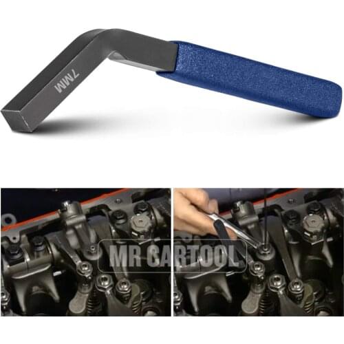 MR CARTOOL 3163530 Engine Brake Adjustment Tool 7MM For Cummins ISX Engine Heavy Duty Steel Jake Brake Feeler Gauge