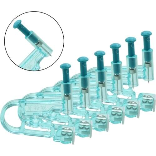 6Pcs/Set Ear Piercing Kit Asepsis Disposable Healthy Safety Earring Piercer Tools Machine Kit Studs Fashion Body Jewelry