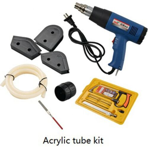 OCOCOO DIY Tube Bending Tool Kit For Acrylic Tube PETG Hard Tubing Filing Cutters Suit Computer Water Cooling
