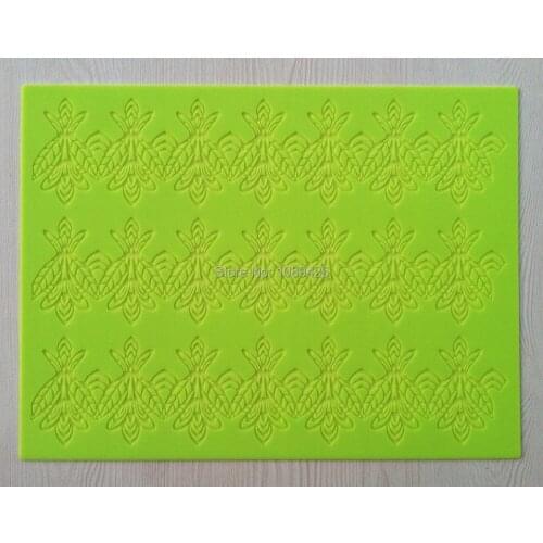 Wholesale 10Pcs/lot (CT-010-2) Bouquet Shapes Soft 100% Platinum Silicone Cake Fondant Embossing Gum Paste Decorating Mold Tool