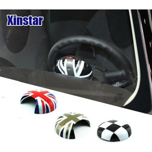 PP car steering wheel sticker for bmw Mini cooper S R55 R56 R60 clubman countryman peaceman roadstar