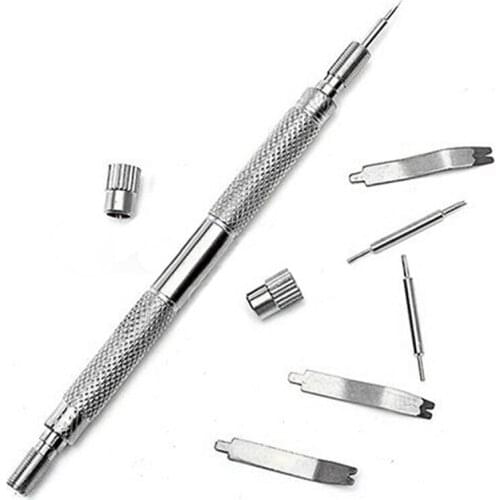 Professional Watch Tools Set Watch Band Strap Spring Bar Link Pin Remover Repair Tool Kit + 4 Pins