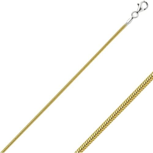 Silverlina Silver 160 Micron Tondo Chain Necklace