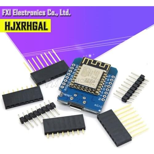 SESP8266 ESP-12 ESP-12F CH340G V2 USB WeMos D1 Mini WIFI Development Board D1 Mini NodeMCU Lua IOT Board 3.3V With Pins