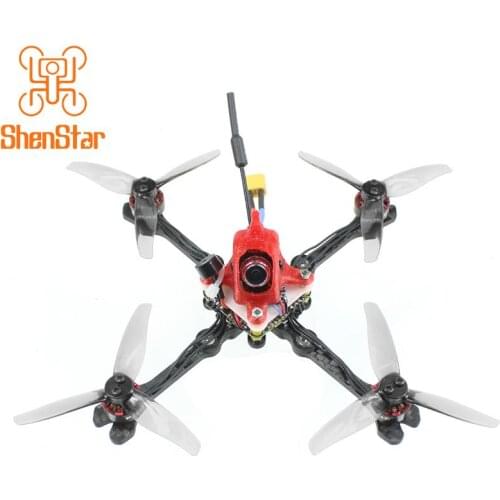 ShenStar Keel135 135mm Carbon Fiber RC Quadcopter PNP RTF with F411 20A AIO 2S-5S BLHELI_ S ESC FE200T VTX for FPV Racing Drone
