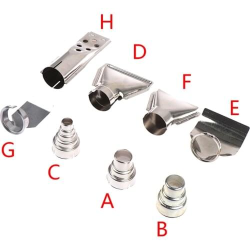 Heat gun nozzle hot air gun nozzles for building hair dryers spoon reflector scraper cone glass protection nozzle