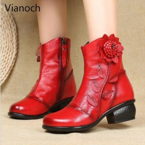 Vianoch Women's Winter Boots