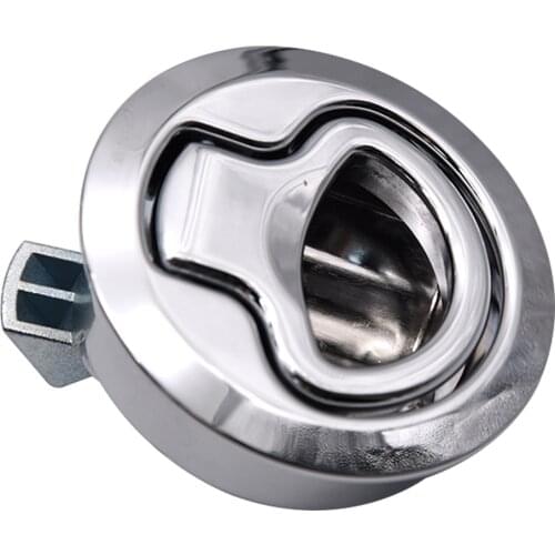 Flush Mount Hatch Flush Pull Latch Marine without Key Hardware Accessory for Boat Marine Medical Ships Automation Equipment