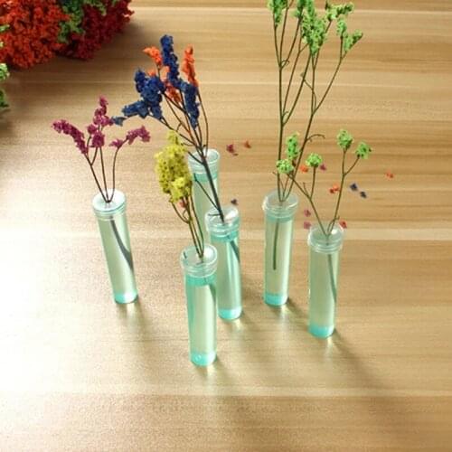 10pcs Floral Water Tubes Flowers Fresh Nutrition Culture Water Storage Small Tubes Flower Shop Supplies Flower Holder White NEW