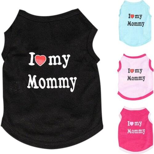 13 Styles Summer Dog Clothes Solid Color Comfortable Puppy T-Shirt Breathable Dog Clothes Casual Pet Vest Dog Costume