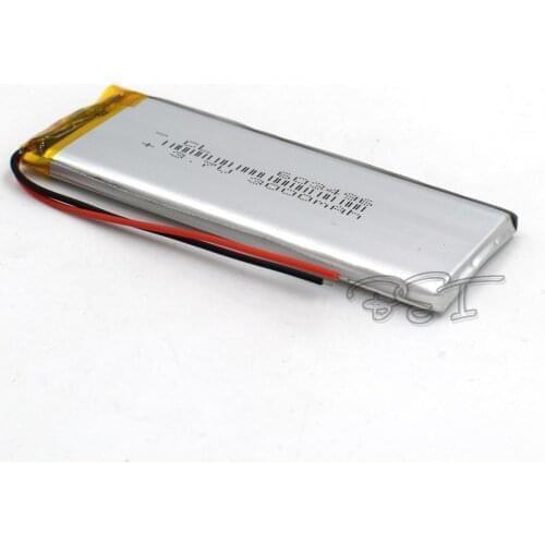 3.7V lithium battery Li-polymer Rechargeable Cell Li-ion Polymer 603496 3000mAh For PSP Navi GPS MP3 MP4 Speaker Camera