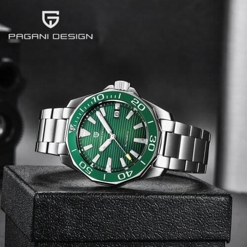 PAGANI Design Automatic Mechanical Mens Watch Top Brand Luxury Wristwatch Mens Fashion Sapphire Glass Waterproof Wristwatches