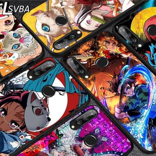 Handsome Demon Slayer For Huawei Y9S Y8S Y6S Y9A Y7A Y8P Y7P Y5P Y6P Y7 Y6 Y5 Pro Prime 2020 2019 Black Soft Phone Case