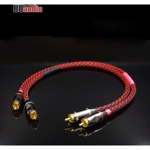 HIFI RCA Cable SPDIF Digital Audio Cable / Thickened Wall Budweiser RCA + Canare L-4E6S Cable
