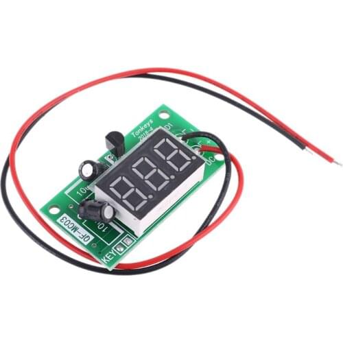 DC 12V Power-ON Counter Module Accumulator 3-Bit Red 0.36in Digital Tube Display Trigger Counter Module Accumulator