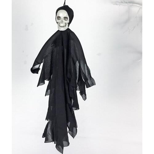 Halloween Mini Skull Hanging Ghost Pendant, New Shocking Bar Props Haloween Decoration Party Decor Interesting