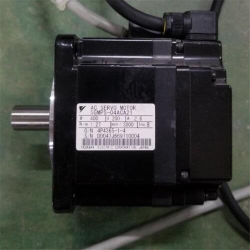 Used Tested Working SGMPS-04ACA21 AC SERVO MOTOR