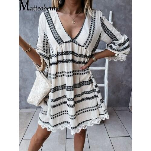 Летние платья бохо Matteobenni China At AliExpress