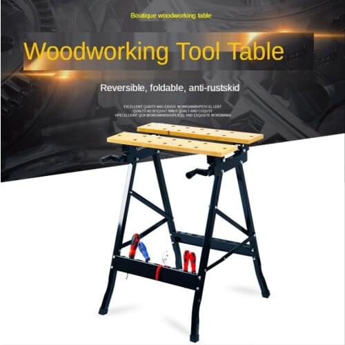 Multifunctional Woodworking Workbench Folding Upside Down Woodworking Table for Table Saw Portable Woodworking Saw Table