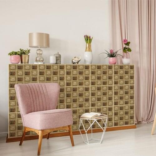 Mosaic Paper Self-Adhesive Thick Removable Wallpaper Peel and Stick Wall Paper for Bathroom Kitchen Counter Paper Countertop