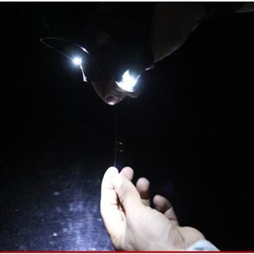 2019 NEW Camping Work Kit Tool Gloves Finger Novelty Lighting Auto LED Light Repair Outdoor Night Fishing Artifact #0402