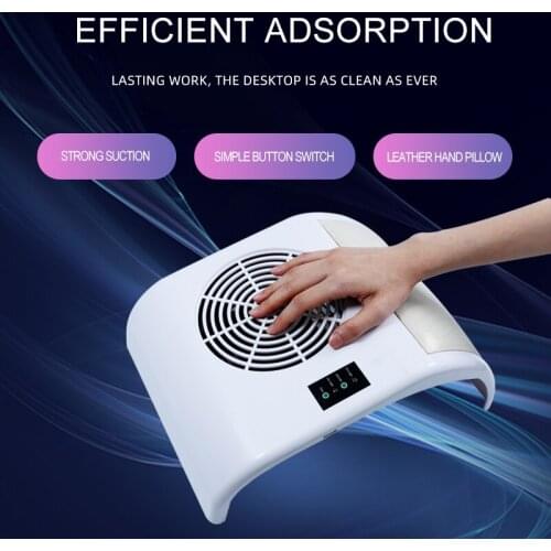 Free Shipping Professional Nail Dust Collector 36W Art Dust Suction Vacuum Cleaner Fan for Cleaning Tool with USB Nail Drill