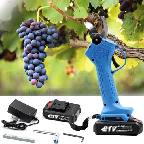 NEW Electric Garden Pruner Tool Cordless Electric Rechargeable Lithium Pruning Shears Branch Cutter Grafting Tool Garden Scissor