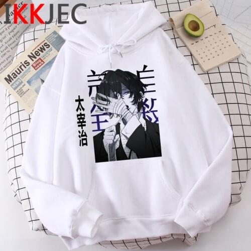 Bungou Stray Dogs hoodies male printed plus size Korea grunge men hoody clothing graphic anime