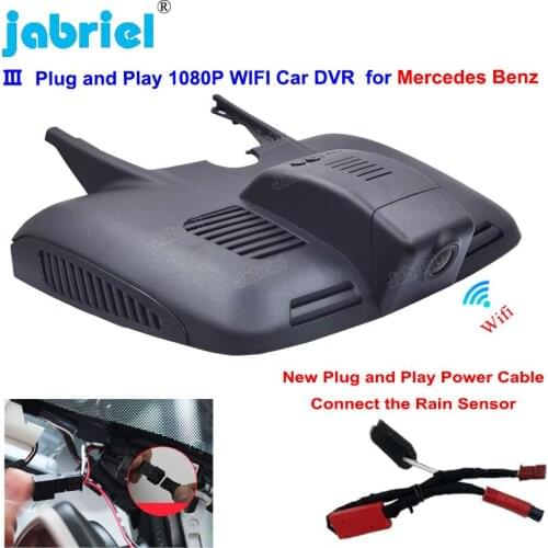 New Plug and Play 1080P Wifi Car Dvr Dash Cam for Mercedes E Class w213 Convertible for Mercedes E300 E200 Convertible 2018 2019