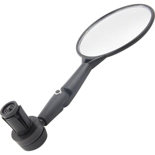 1 PCS 360 Degree Rotate Bicycle Rearview Mirror Handle Bar Wide Angle For Mountain Bike Adjustable Cycling Mirror Accessories