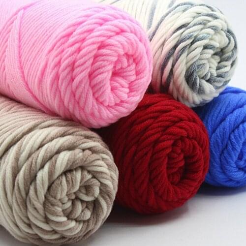 100g Fine Quality Alpaca Wool Medium Thickness Yarn For Knitting Scarf Glove Sweater Soft Worsted Crochet Thread Handmade DIY