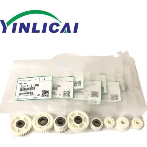 2SETS PAPER FEED GEAR KIT for RICOH MP 7500 7502 6002 9002 8000 8001 9001 2060 1060 AFICIO GEAR AB01-7617 AB01-1469
