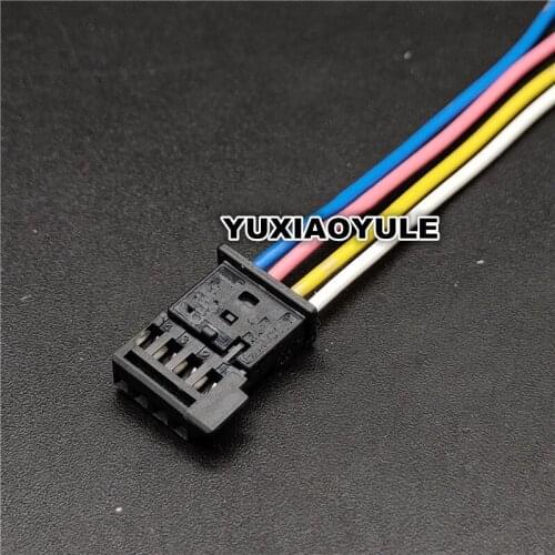 4 Pin/Way Female Tweeter Atmosphere Lamp Connector Plug Wire Harness Cable Pigtail For BMW 968813-1